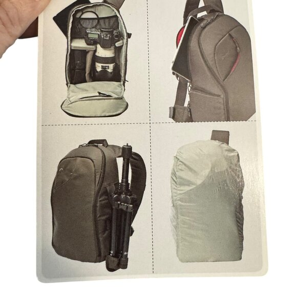 Lowepro Camera Bag Transit Sling Slate 250AW NEW NWT backpack - Picture 10 of 12